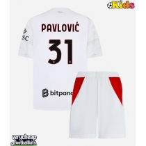 AC Milan Strahinja Pavlovic #31 Replica Away Minikit 2026-27 Short Sleeve (+ pants)